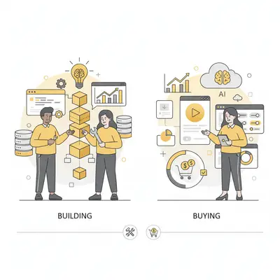 Three-path decision framework: Agency, SaaS Platform, or DIY