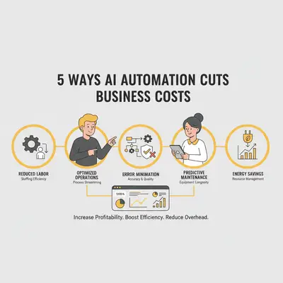 5 Ways AI Automation Cuts Business Costs