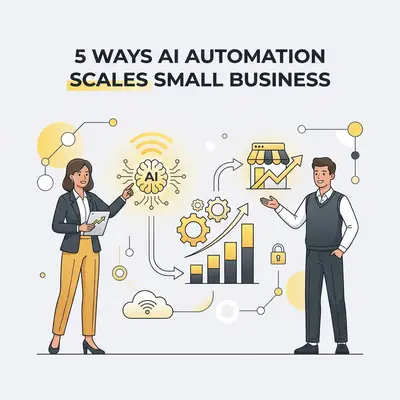 5 Ways AI Automation Scales Small Business