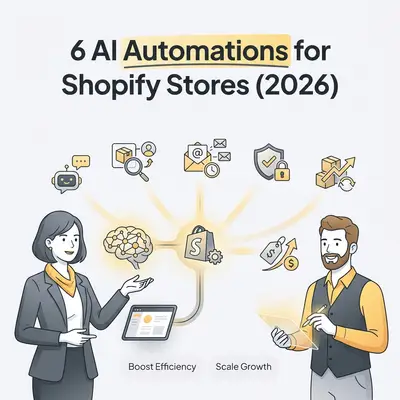 6 AI Automations Every Shopify Store Should Set Up in 2026