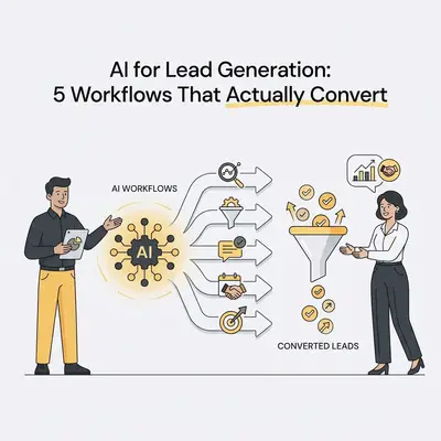 AI for Lead Generation: 5 Workflows That Actually Convert