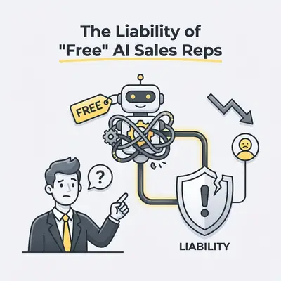 Why Your 'Free' AI Sales Rep Is Actually a Liability