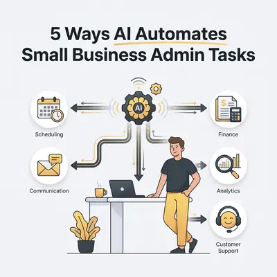 5 Ways AI Automates Small Business Admin Tasks