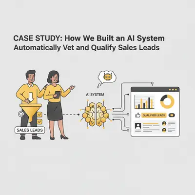 Case Study: How We Built an AI System to Automatically Vet and Qualify Sales Leads