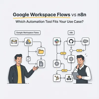 Google Workspace Studio vs n8n: Which Automation Tool Fits Your Use Case?