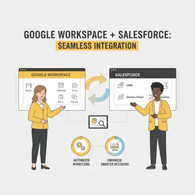Google Workspace + Salesforce: How Integration Works and What You Can Do