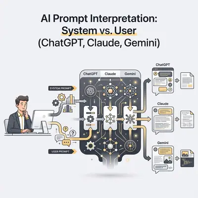 How ChatGPT, Claude, and Gemini Interpret System vs User Prompts (Same Tests)