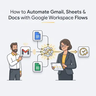 How to Automate Gmail, Sheets & Docs with Google Workspace Flows
