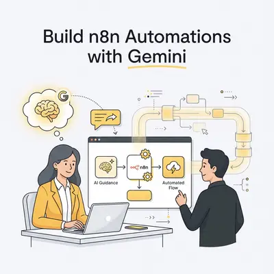 How to Use Gemini to Learn and Build n8n Automations