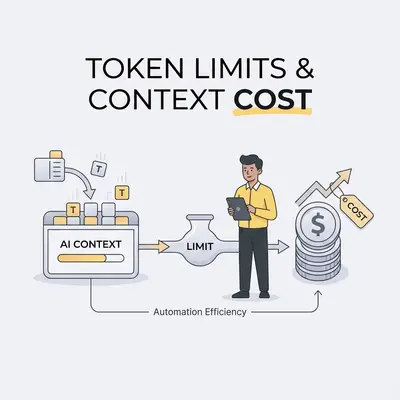 How Token Limits and Context Size Affect AI Automation Costs