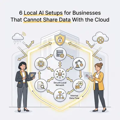 6 Local AI Setups for Businesses That Cannot Share Data With the Cloud