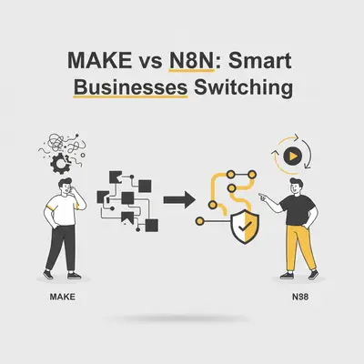 Make vs n8n: Why Smart Small Businesses Are Switching in 2025