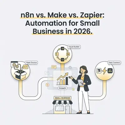 n8n vs. Make vs. Zapier in 2026: Which Automation Platform Wins for Small Business?