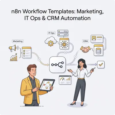n8n Workflow Templates: Marketing, IT Ops & CRM Automation