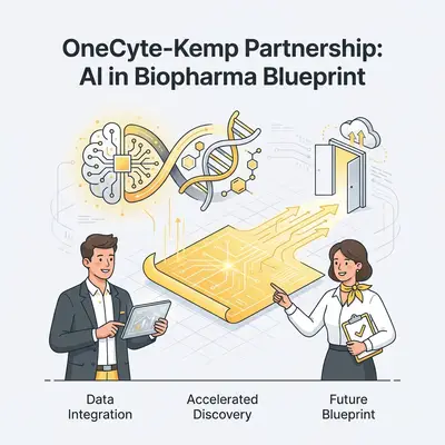 Why the OneCyte-Kemp Partnership is a Blueprint for AI in Biopharma