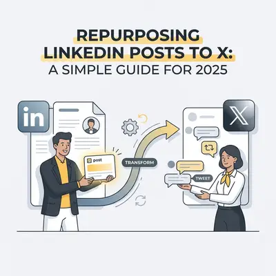 Repurposing LinkedIn Posts to X: A Simple Guide for 2025