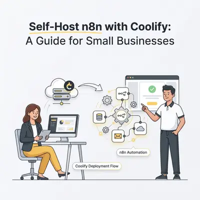 Self-Host n8n with Coolify: A Guide for Small Businesses