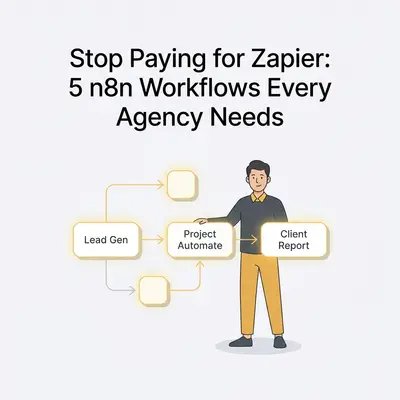 Stop Paying for Zapier: 5 n8n Workflows Every Agency Needs