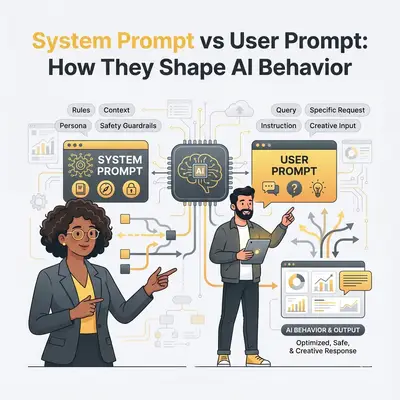 System Prompt vs User Prompt: How They Shape AI Behavior