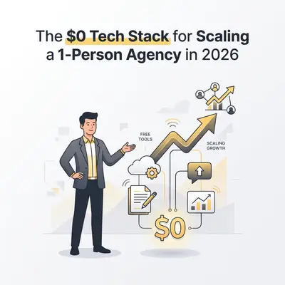 The $0 Tech Stack for Scaling a 1-Person Agency in 2026
