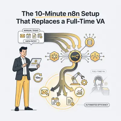 The 10-Minute n8n Setup That Replaces a Full-Time VA