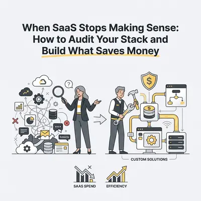 When SaaS Stops Making Sense: How to Audit Your Stack and Build What Saves Money