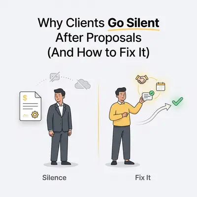 Why Clients Go Silent After Proposals (And How to Fix It)