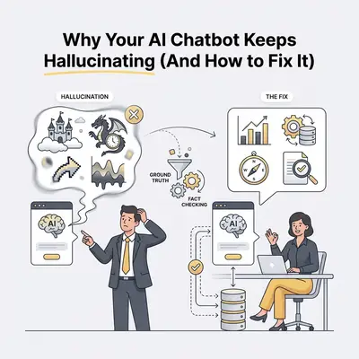 Why Your AI Chatbot Keeps Hallucinating (And How to Fix It)