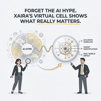 Forget the AI Hype. Xaira's Virtual Cell Shows What Really Matters.